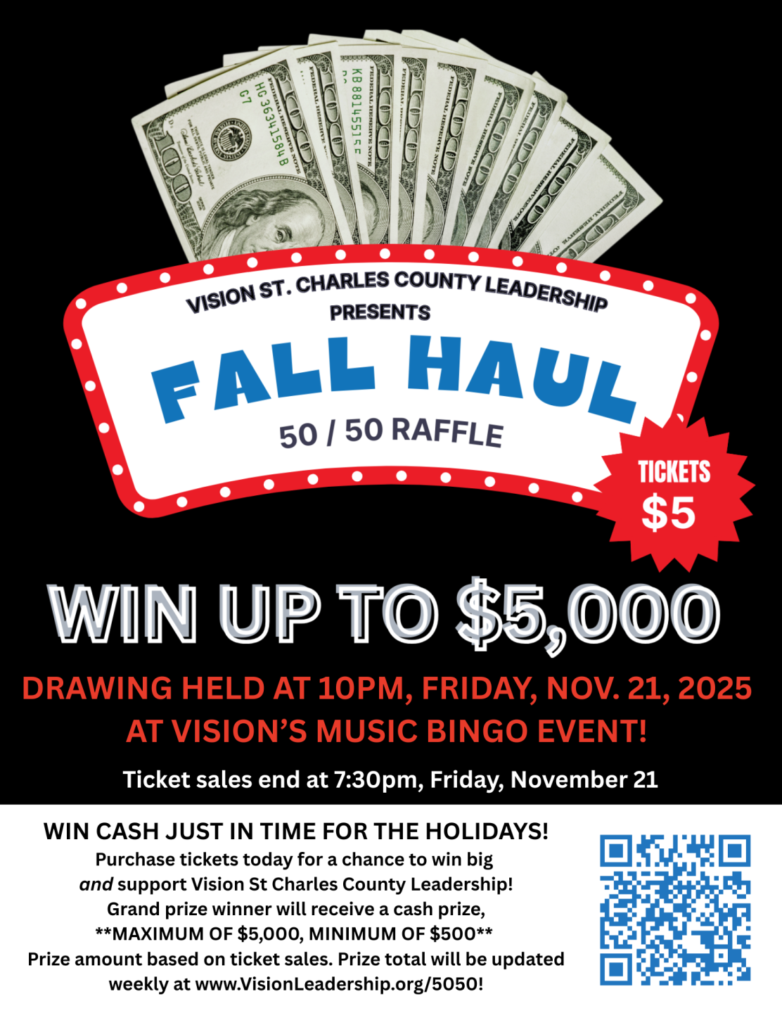 Fall Haul 50/50 poster