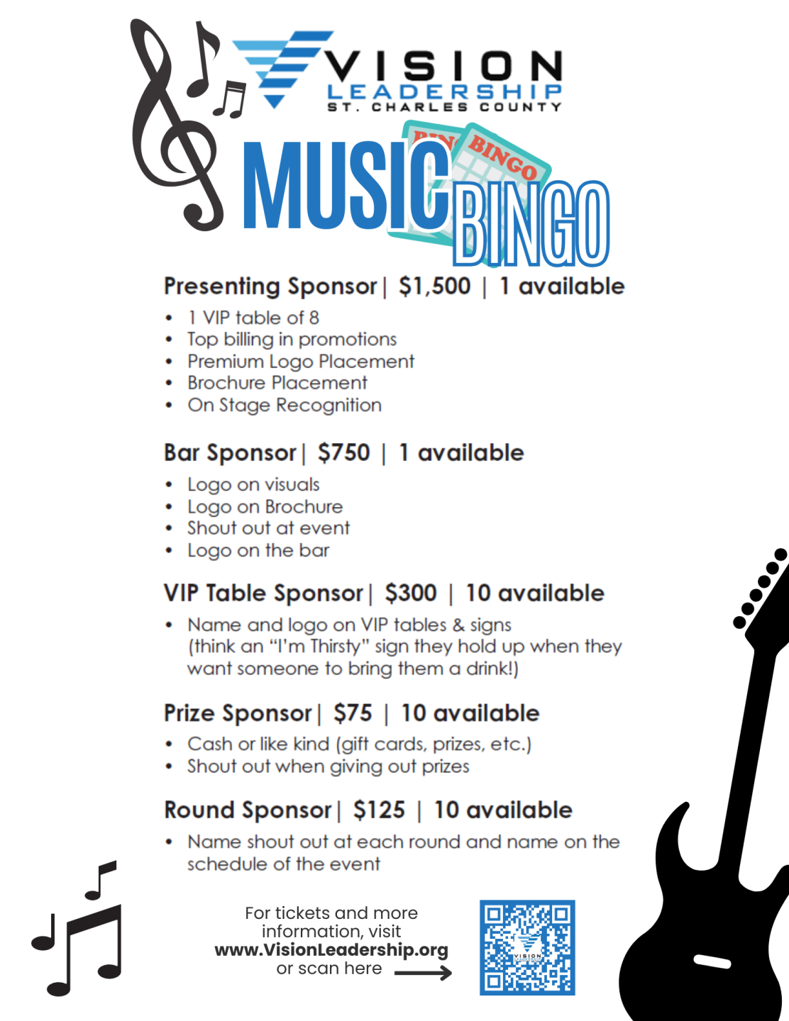 Sponsorship packages